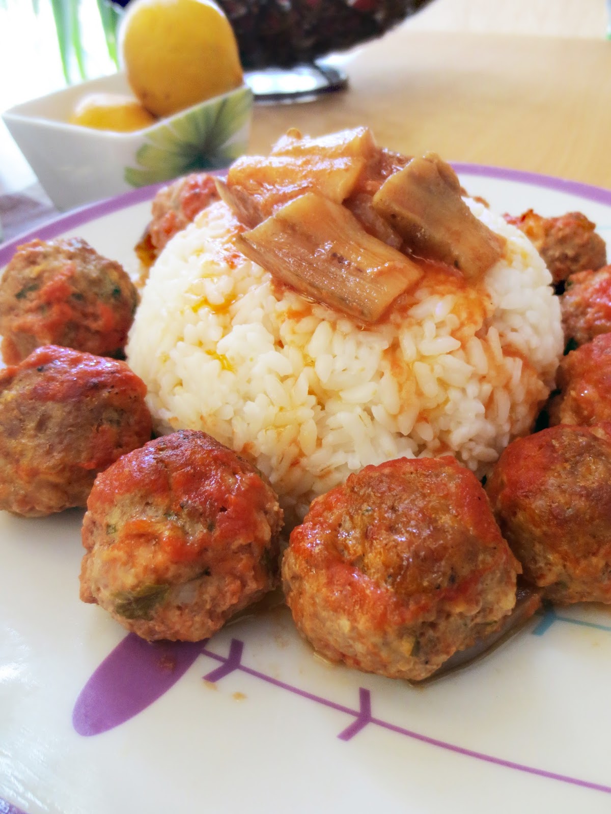Вкусный гарнир к тефтелям